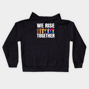 We Black LGBT Gay Pride Support LGBTQ Parade Kids Hoodie